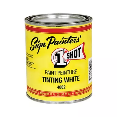 1 Shot Tinting White