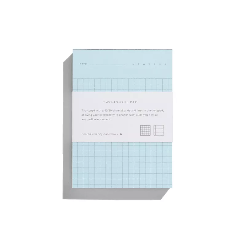 2-in-1 Notepad Blue / Green