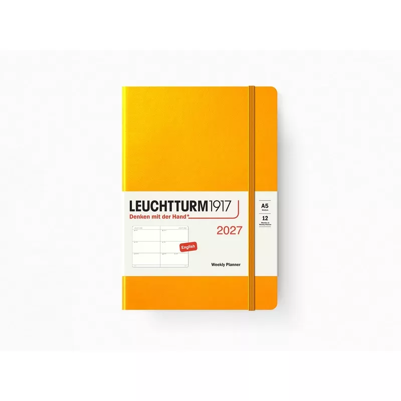 2027 Leuchtturm 1917 Weekly Planner – SUNFLOWER