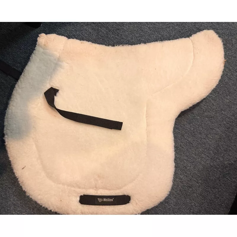 21" spine Teddy Back on Track Fleece Shaped pad Welltex