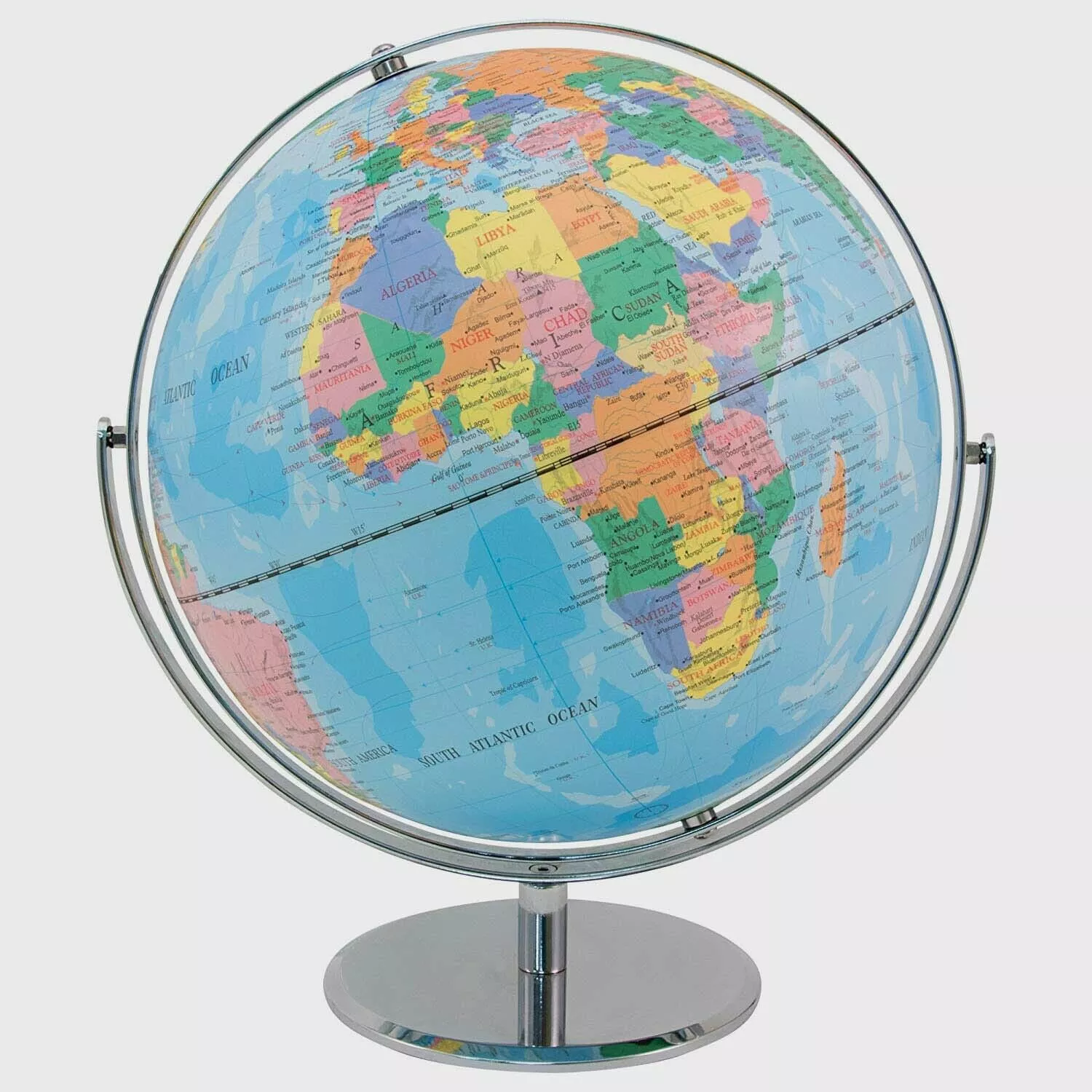 30cm Blue Ocean Political Globe