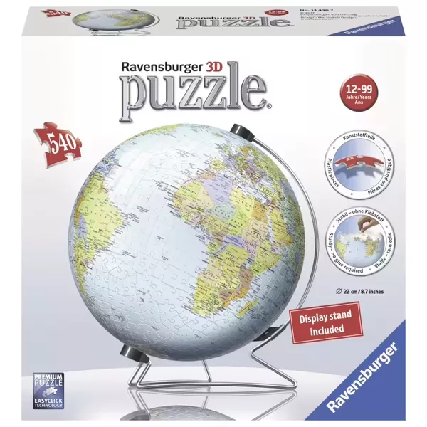 3D World Puzzle Globe