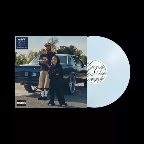 6lack - Love Is The New Gangsta (Clear Vinyl, Alternate Cover)