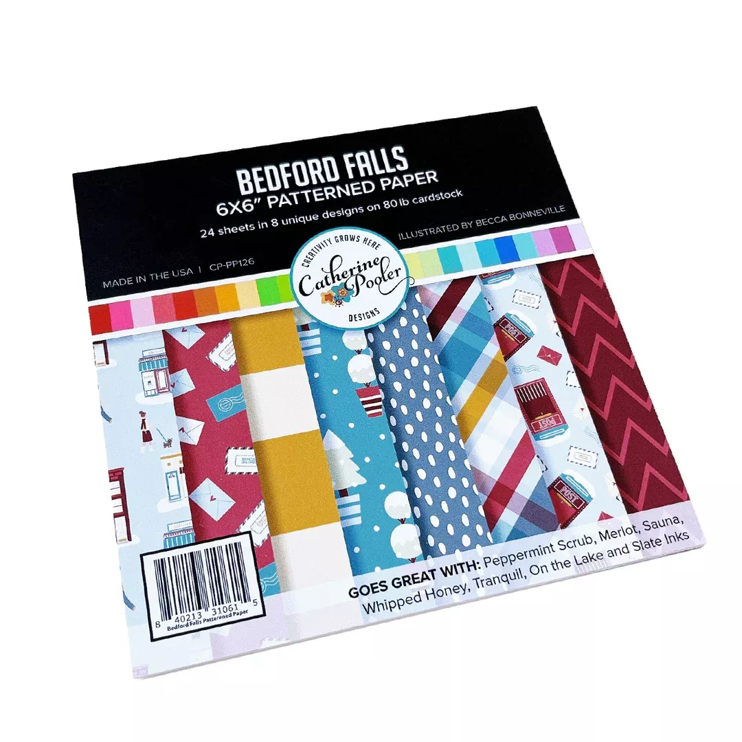 6x6 Paper: Catherine Pooler Designs-Bedford Falls