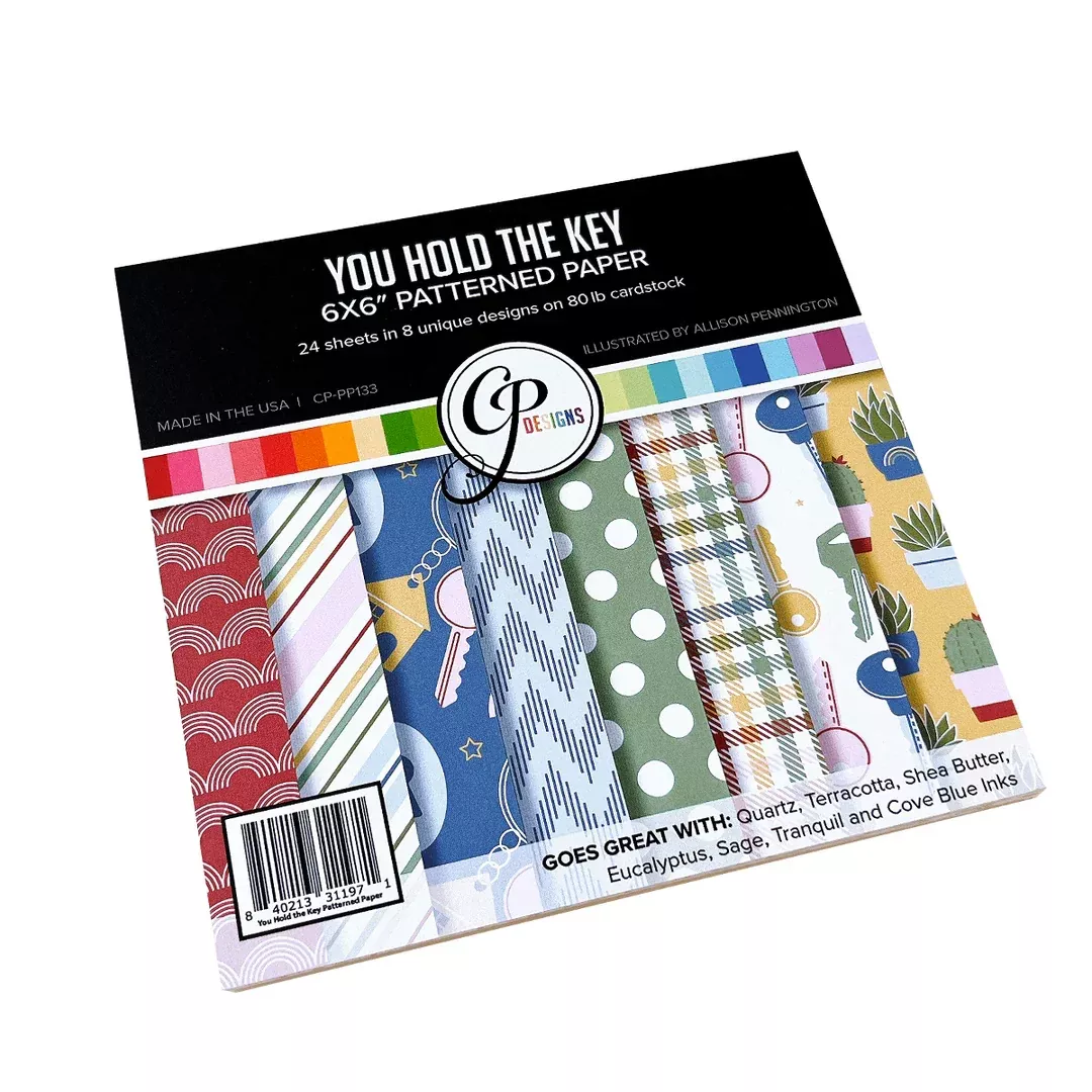 6x6 Paper: Catherine Pooler Designs-You Hold the Key