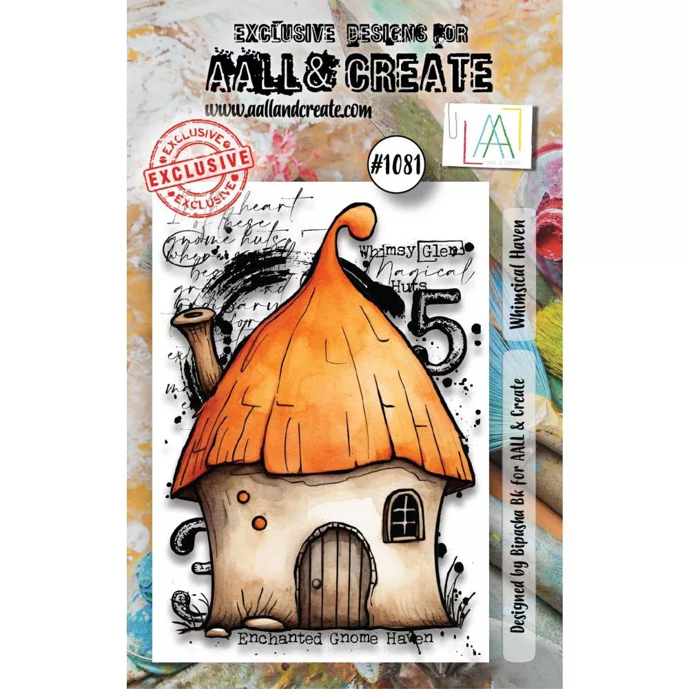 AALL & Create A7 Clear Stamp Set - Whimsical Haven, LLTP1081