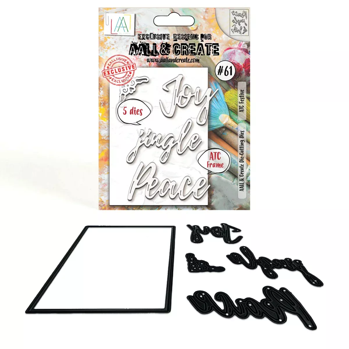 AALL and Create - Die-Cutting Die Set - ATC Festive #61
