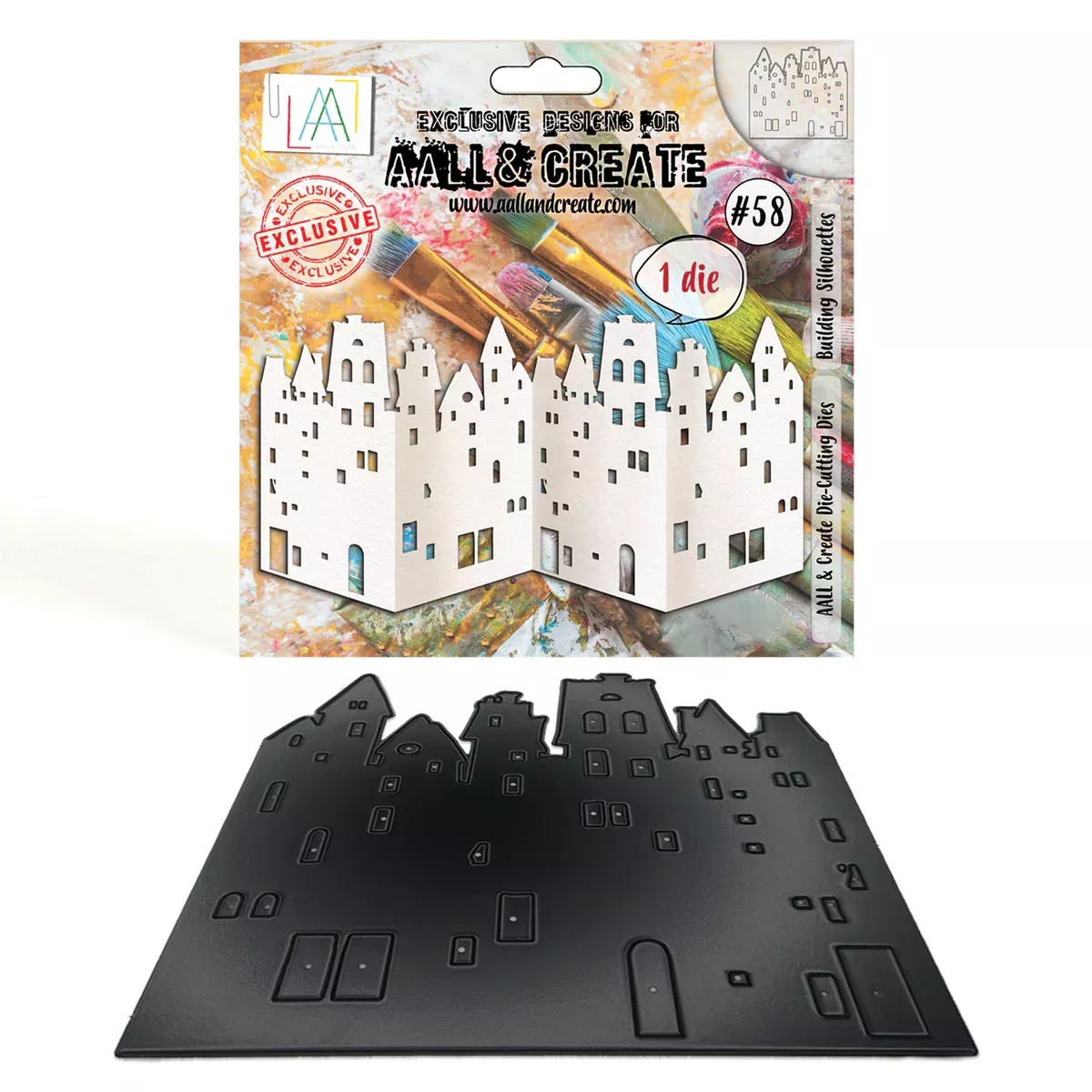 AALL and Create - Die-Cutting Die Set - Building Silhouettes #58