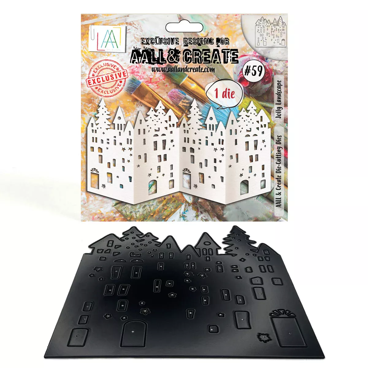 AALL and Create - Die-Cutting Die Set - Jolly Landscape #59