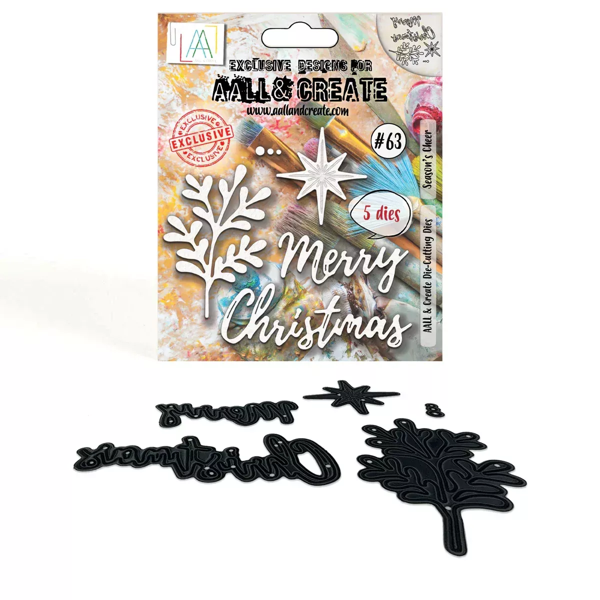 AALL and Create - Die-Cutting Die Set - Season’s Cheer #63