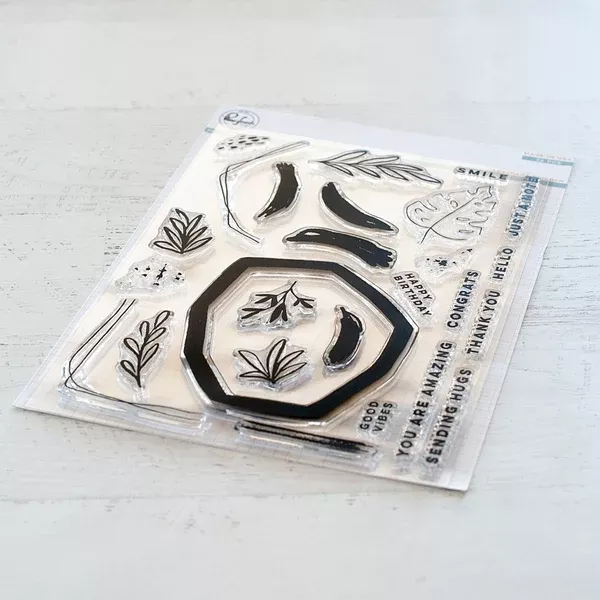 Abstract Builder Stamp - RETIRING