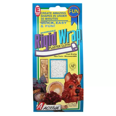 Activa Rigid Wrap Plaster Cloth, 4" X 180"