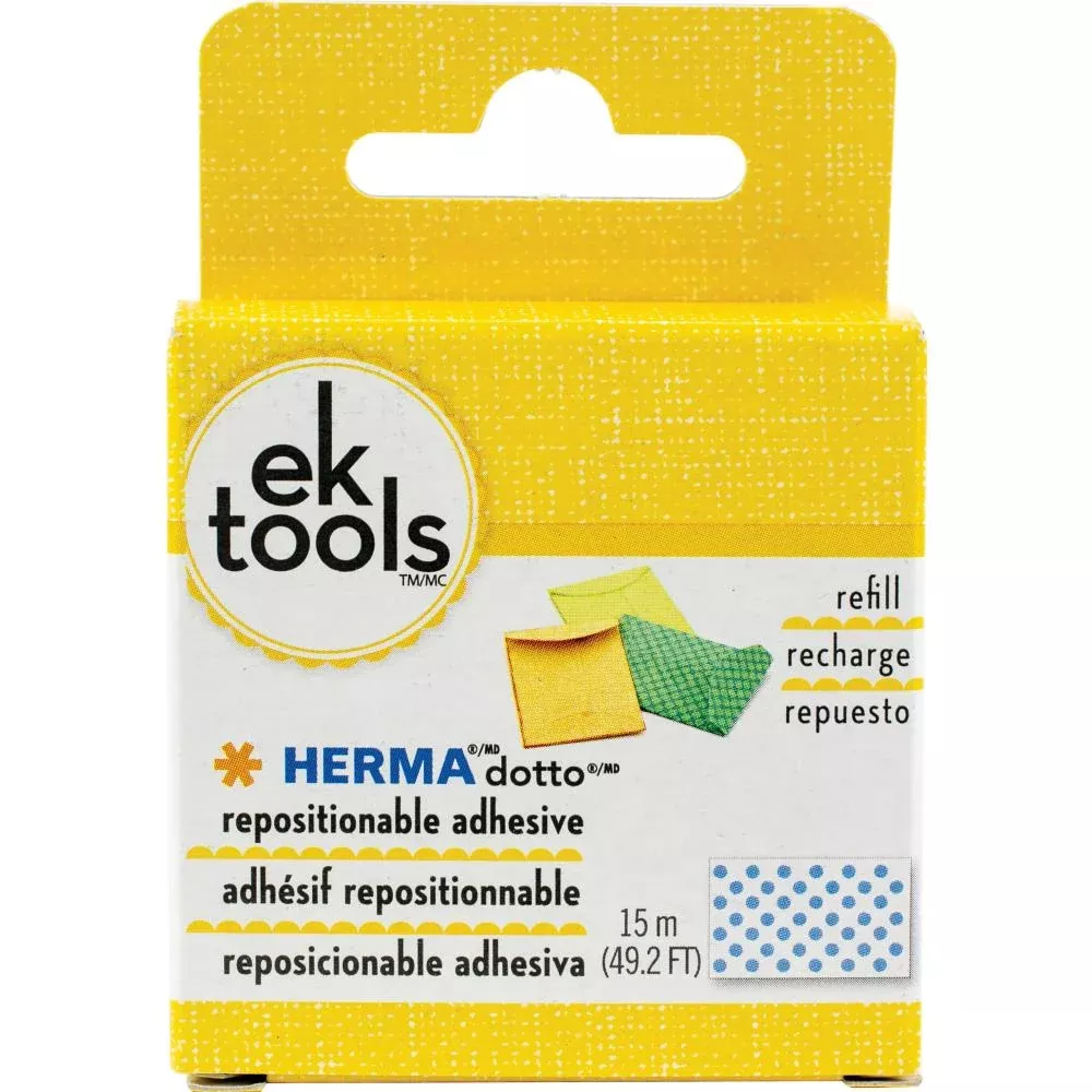 Adhesives: EK Tools HERMA Dotto Repositionable Adhesive Refill
