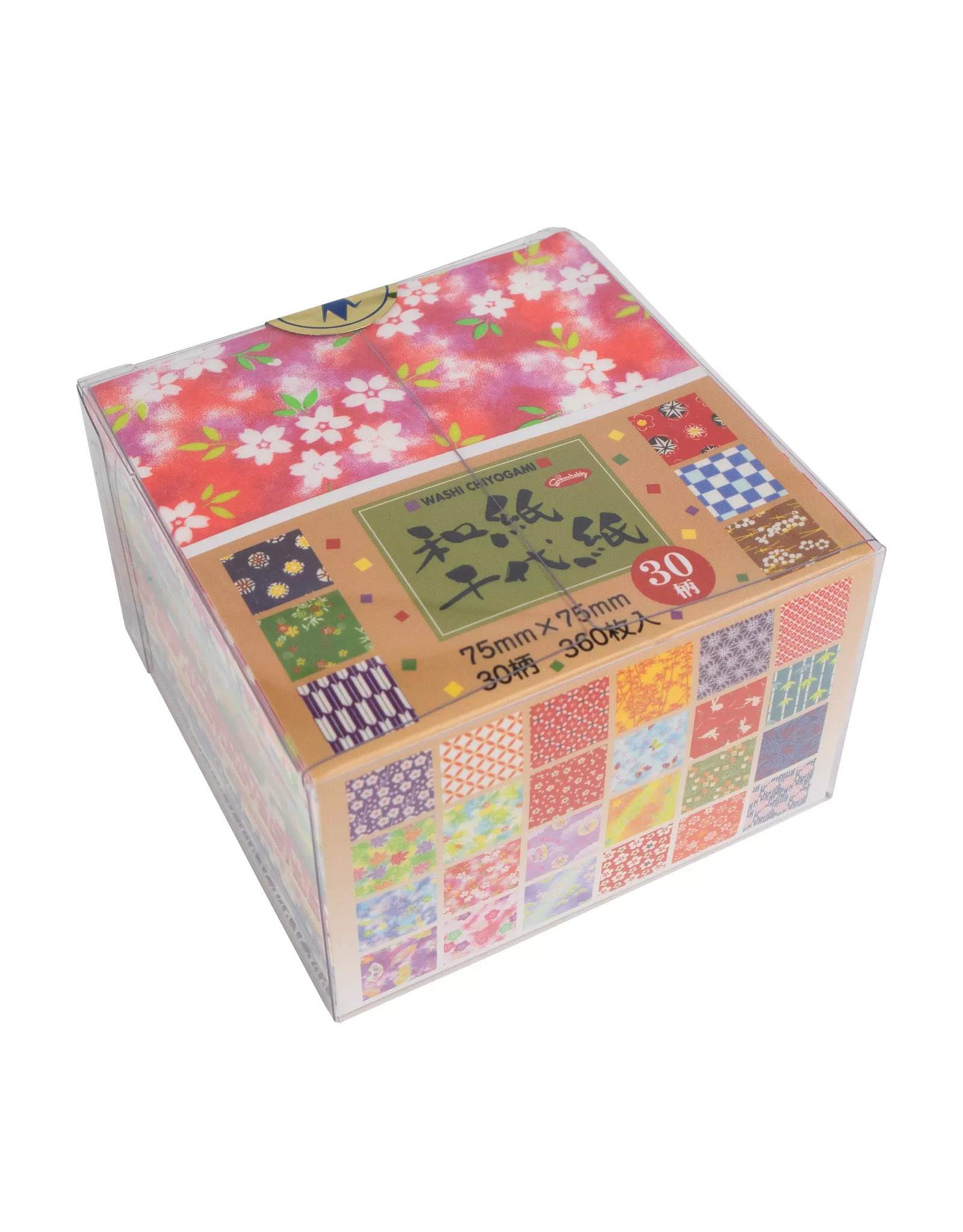 Aitoh Origami Paper, Washi Chiyogami, 360 Sheets