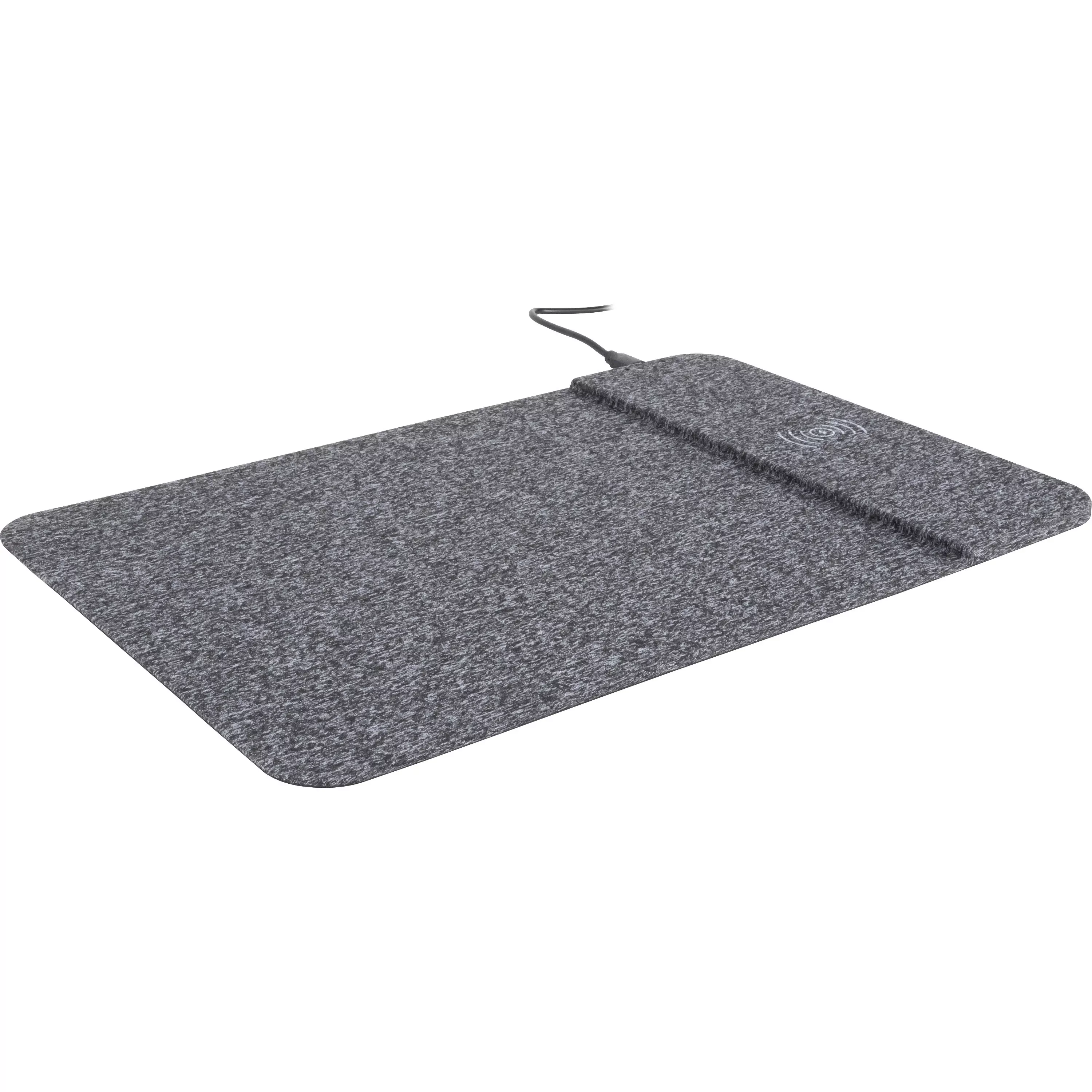 Allsop Powertrack Wireless Charging Mouse Pad, 13 x 8.75, Gray