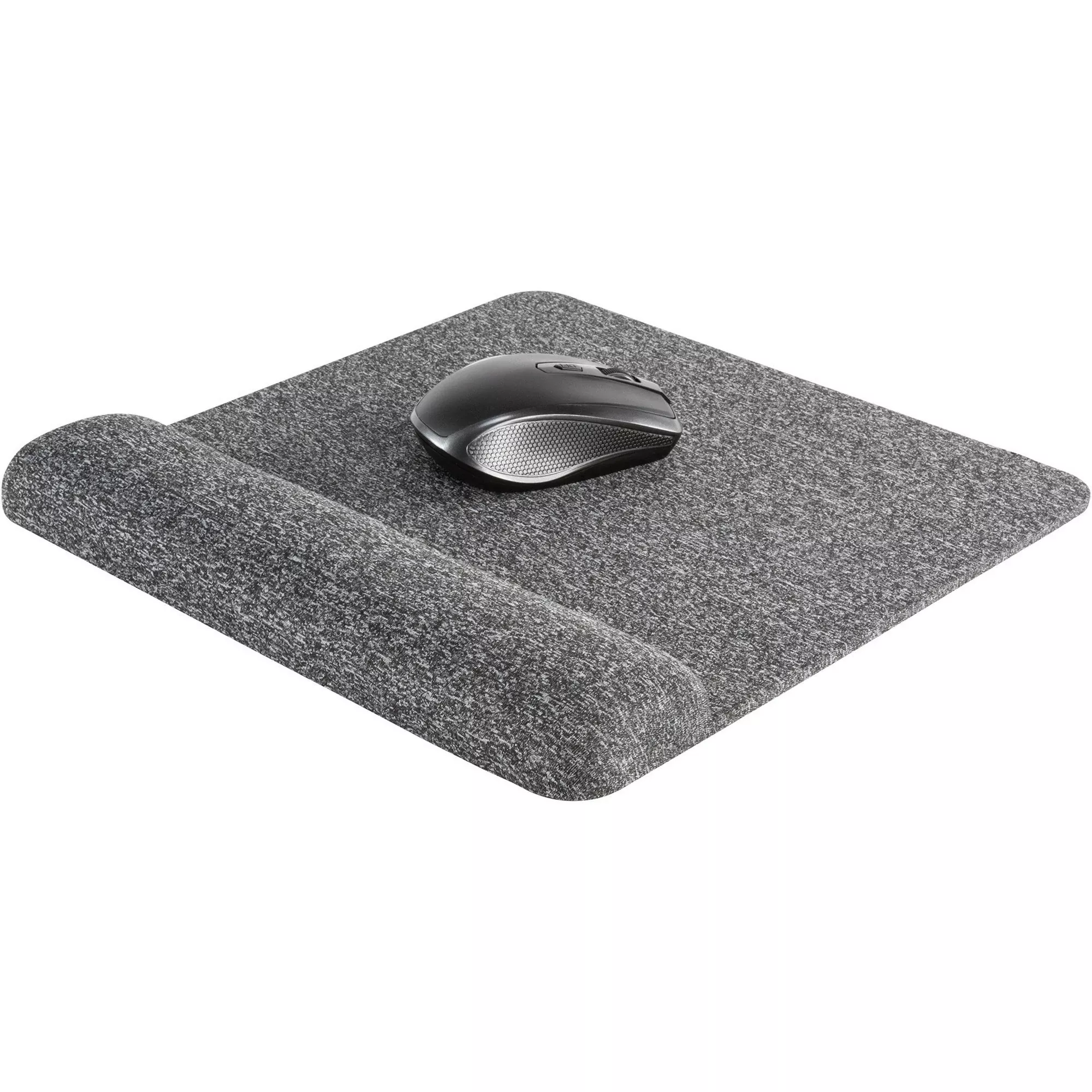 Allsop Premium Plush Mouse Pad, 11.8 X 11.6, Gray
