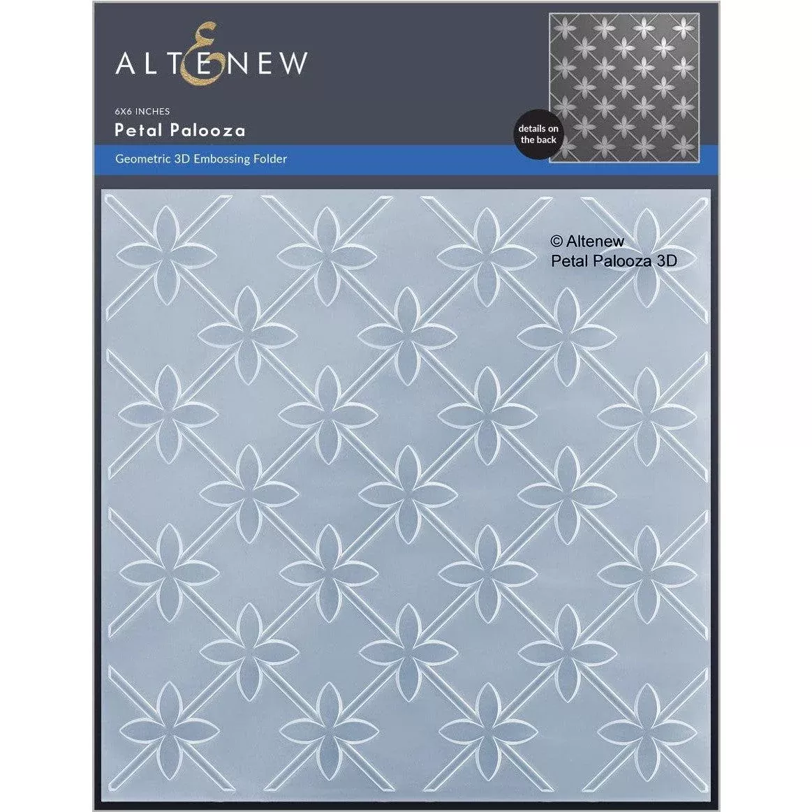 Altenew - 3D Embossing Folder - Petal Palooza