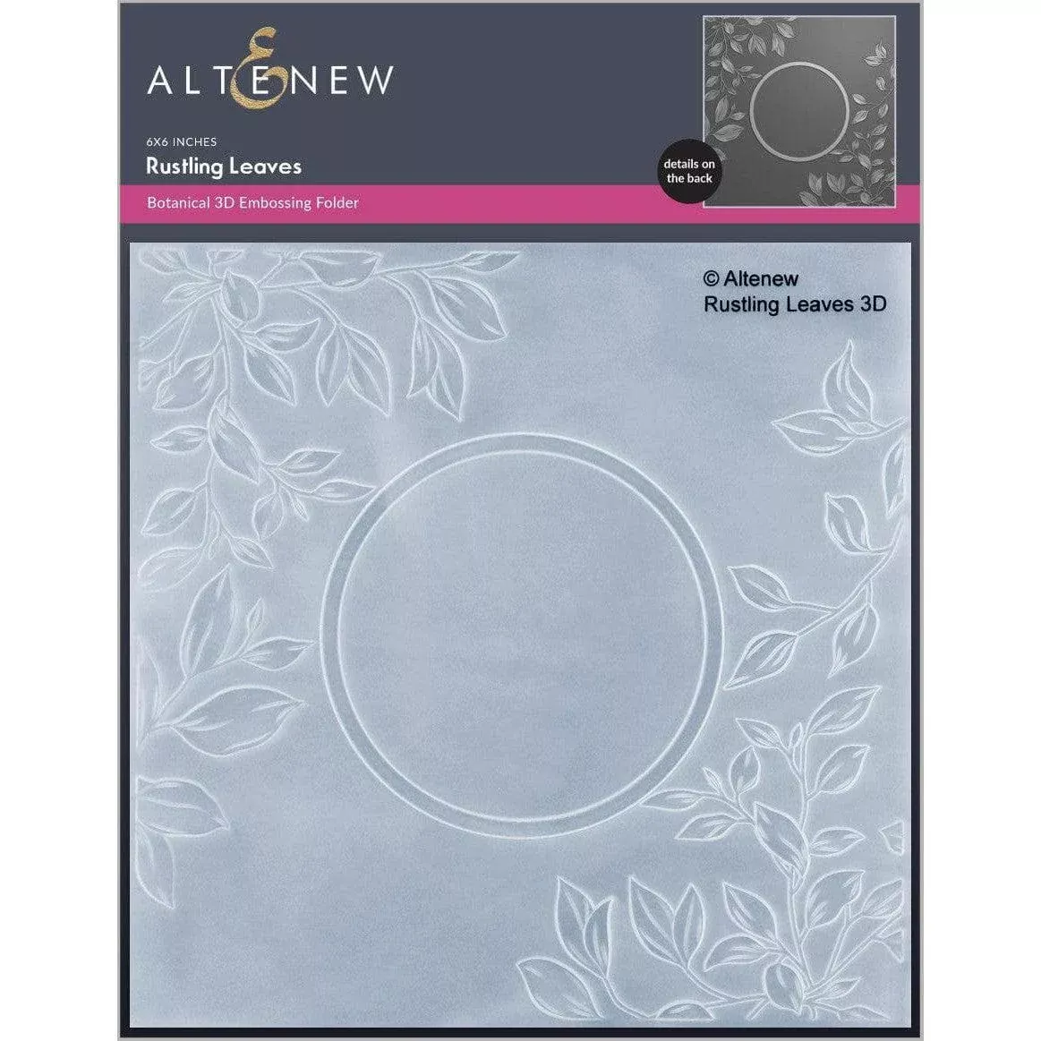Altenew - 3D Embossing Folder - Rustling Leaves