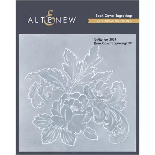 Altenew - Book Cover Engravings Embossing Folder