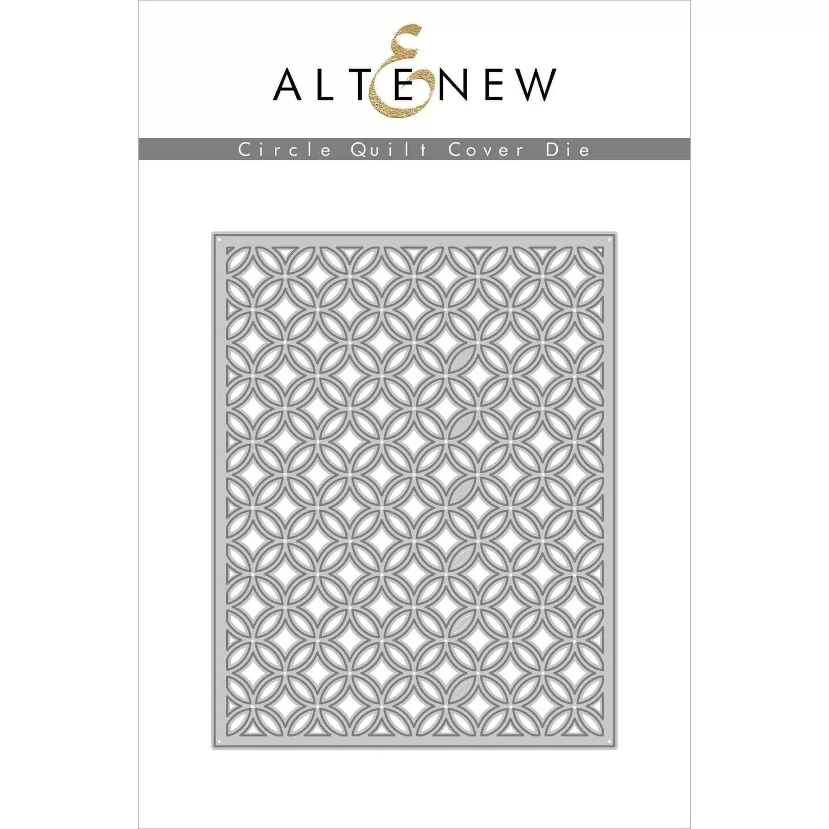 Altenew Circle Quilt Cover Die alt3498