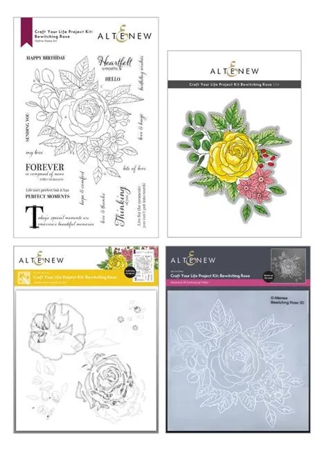 Altenew Craft Your Life Project Kit: Bewitching Rose