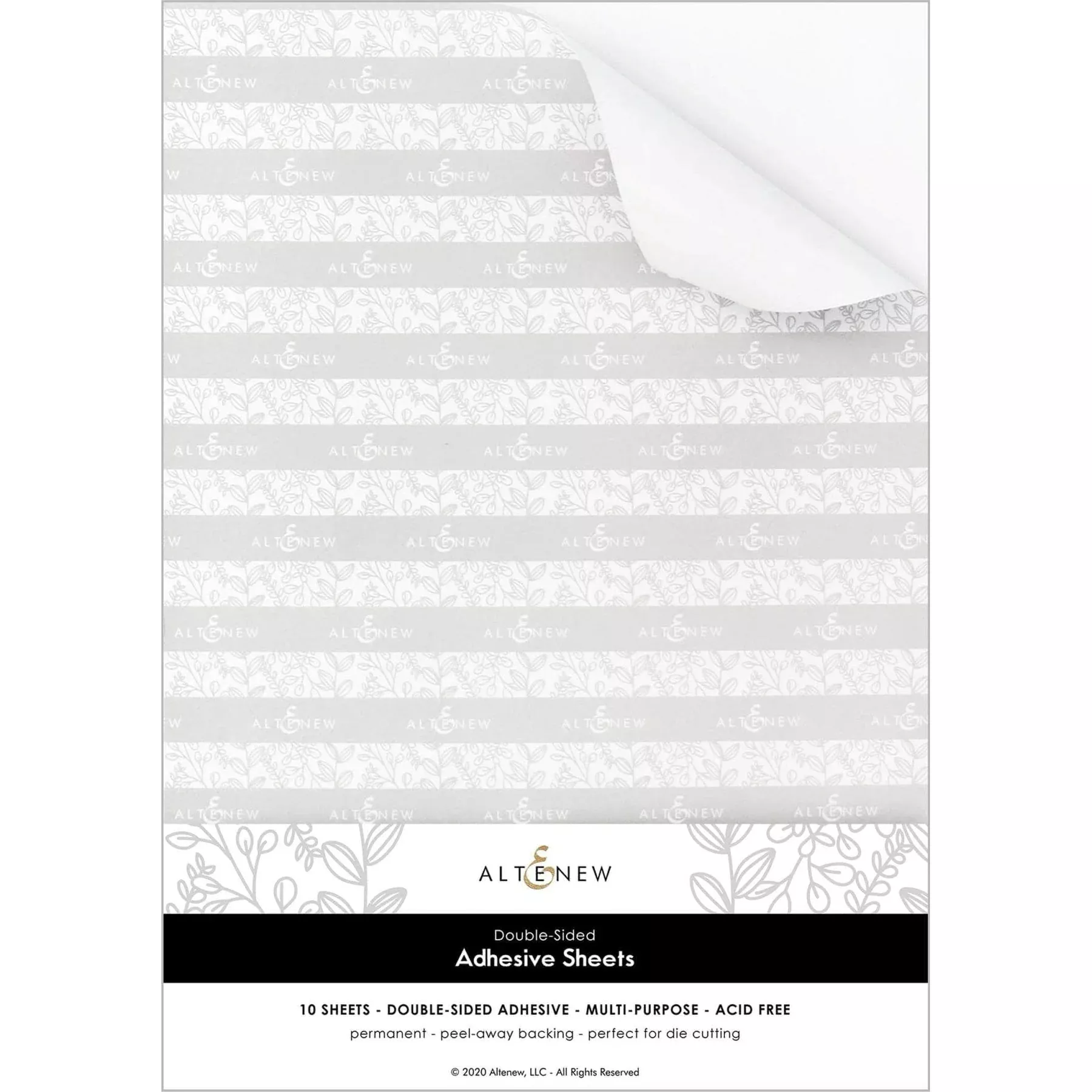 Altenew - Double-Sided Adhesive Sheets - 8.25" x 11.75"
