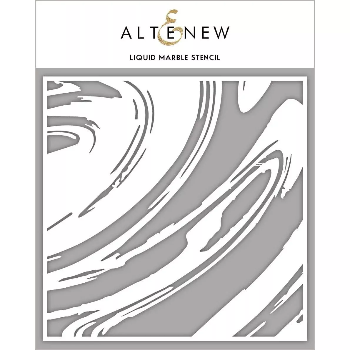 Altenew Liquid Marble Stencil alt3582