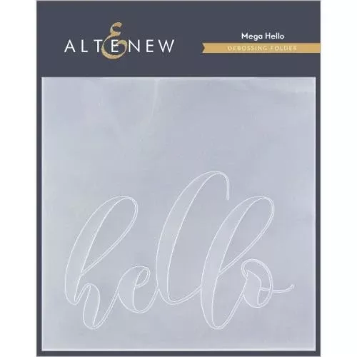 Altenew - Mega Hello Debossing Folder