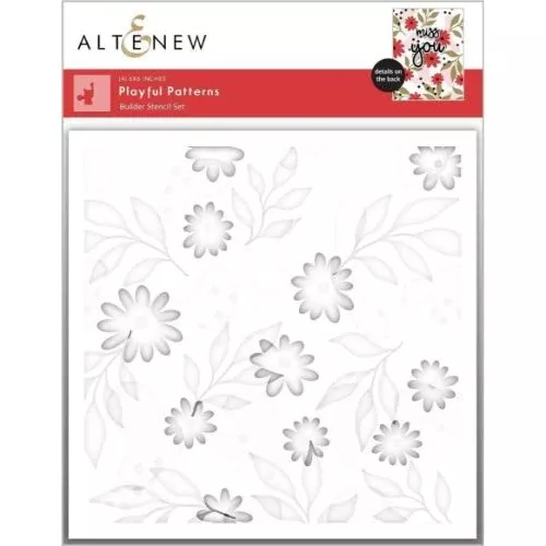 Altenew - Playful Patterns Stencil Set (4 in 1)