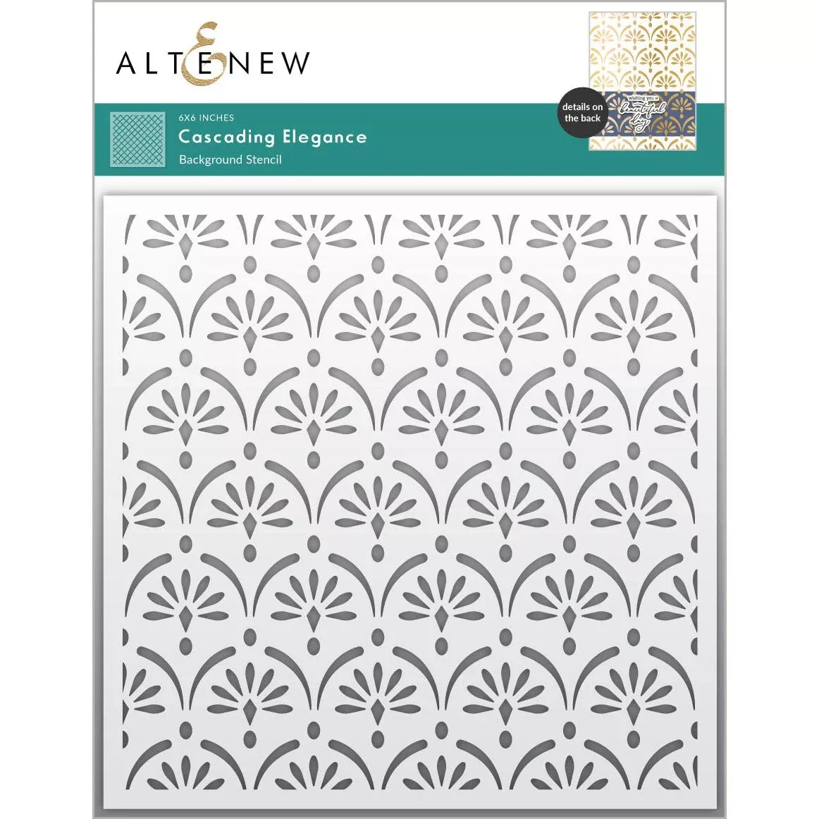 Altenew - Stencils - Cascading Elegance