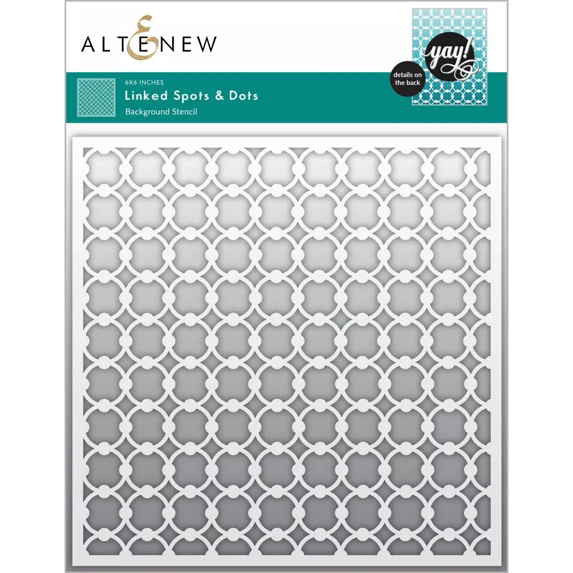 Altenew - Stencils - Linked Spots & Dots Background