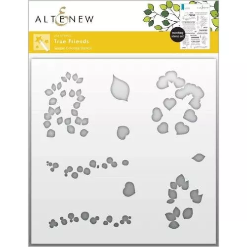 Altenew True Friends Simple Coloring Stencil