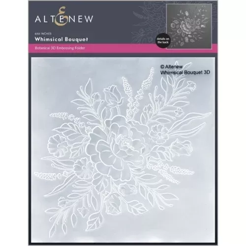 Altenew - Whimsical Bouquet 3D Embossing Folder