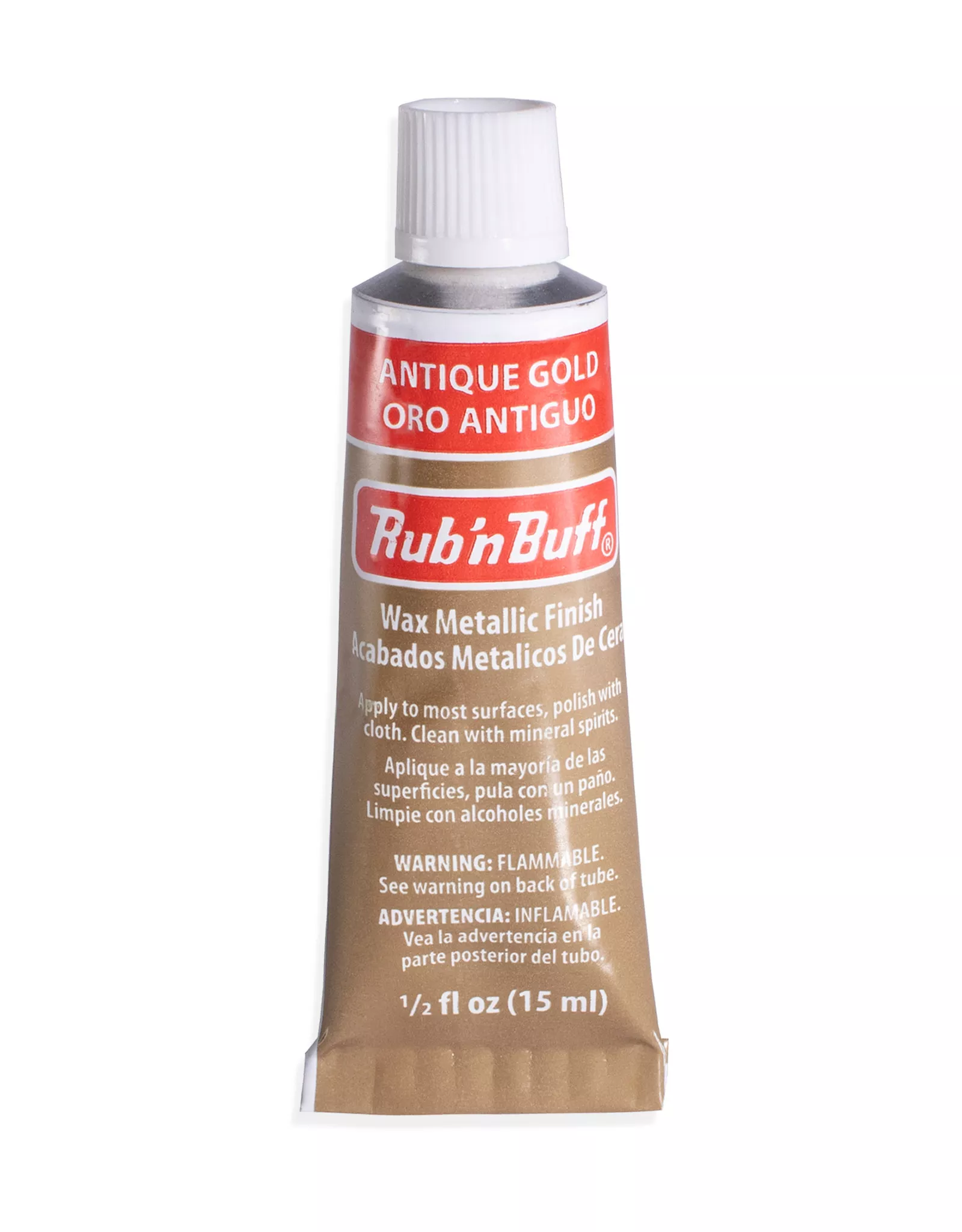 Amaco Rub n' Buff, Antique Gold 0.5oz