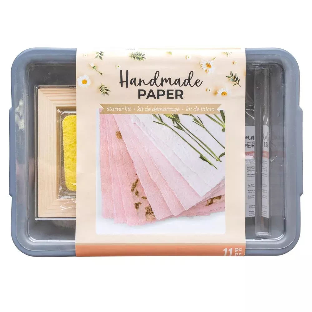 American Crafts Handmade PaperStarter Kit 11 Pieces
