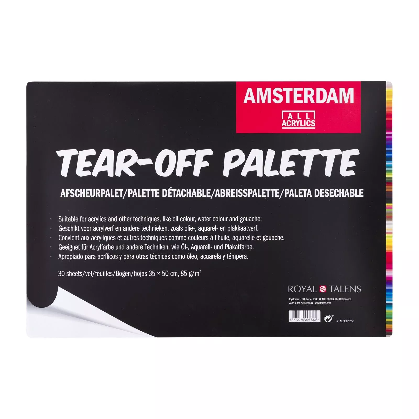 Amsterdam • Afscheurpalet
