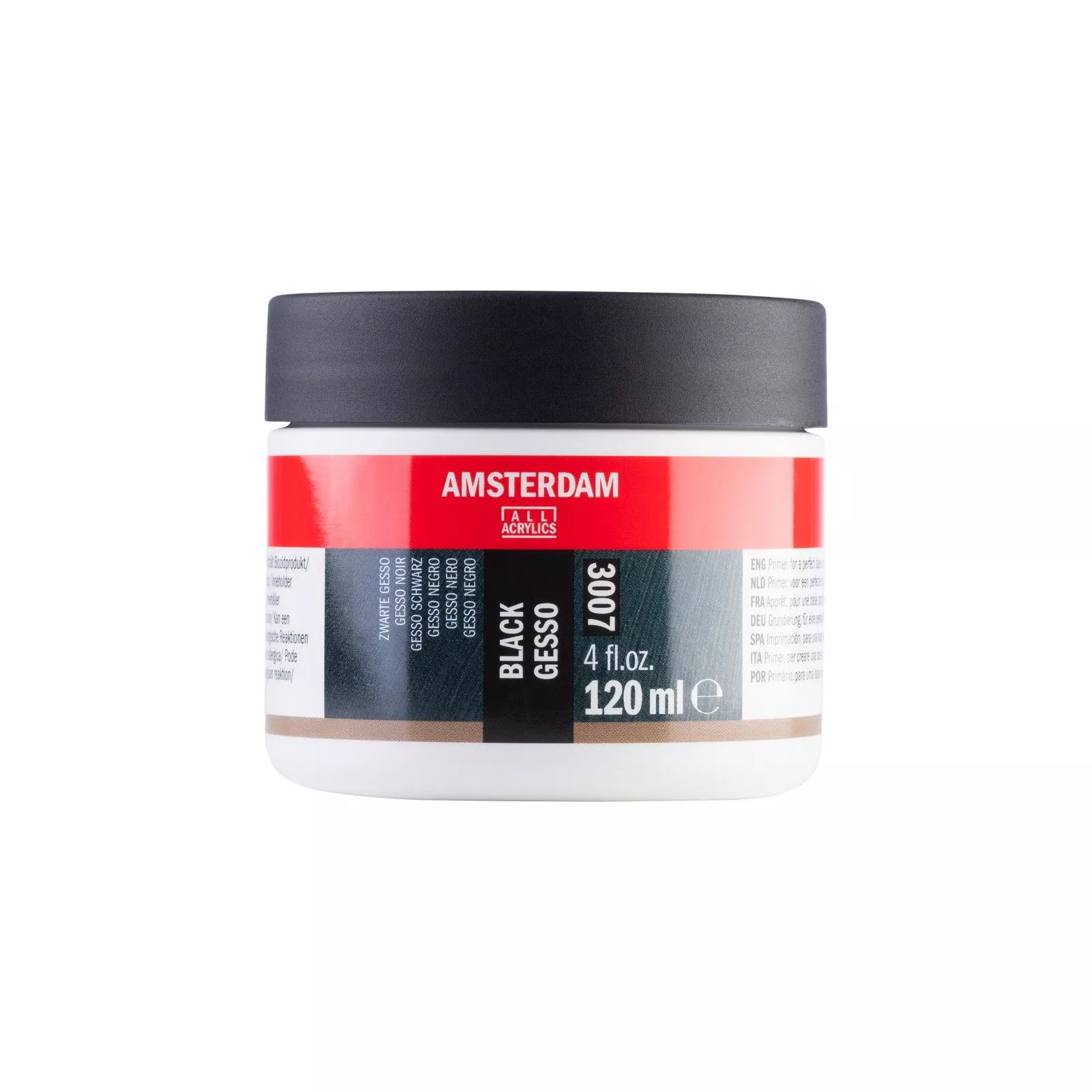 Amsterdam • Black gesso 3007mini 120ml