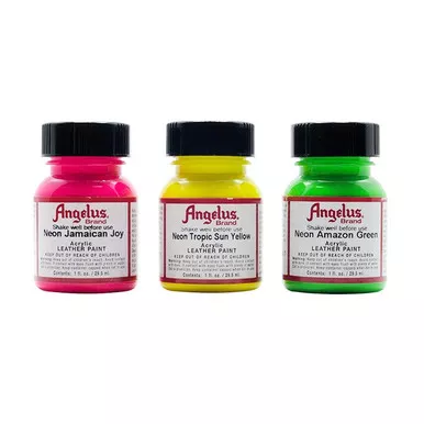 Angelus Neon Leather Paints