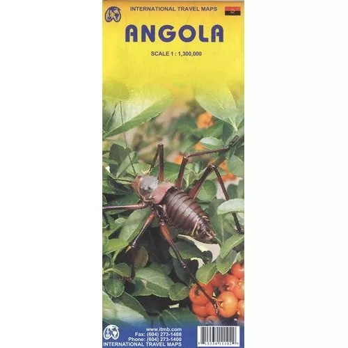 Angola Travel Reference Map