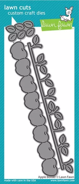 Apple Border - Dies - Lawn Fawn