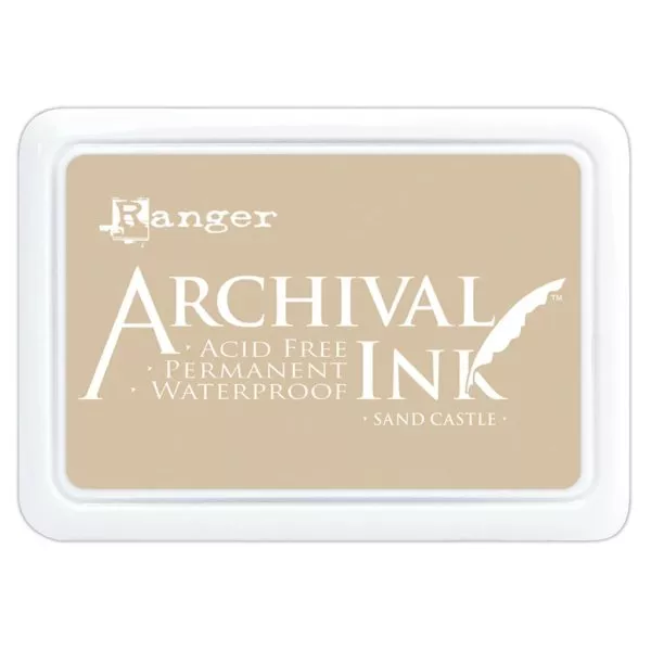 Archival Ink - Sand Castle - Ink Pad - Ranger