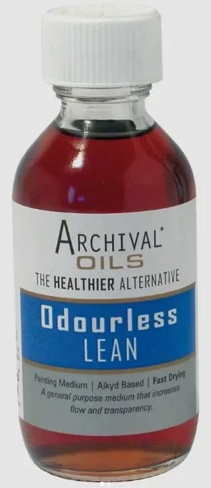 archival oil oil medium odourless lean