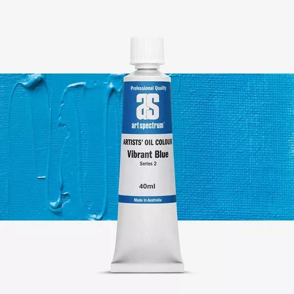 Art Spectrum Oil Paint 40mL Vibrant Blue S2