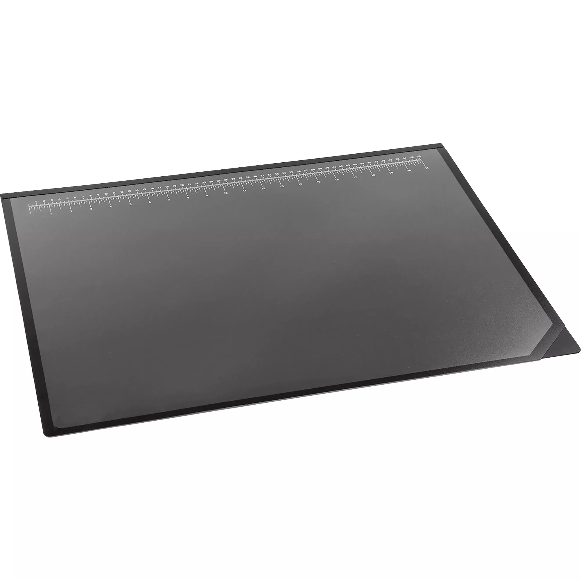 Artistic Desk Pad w/Cover Sheet, 20"x31", Black
