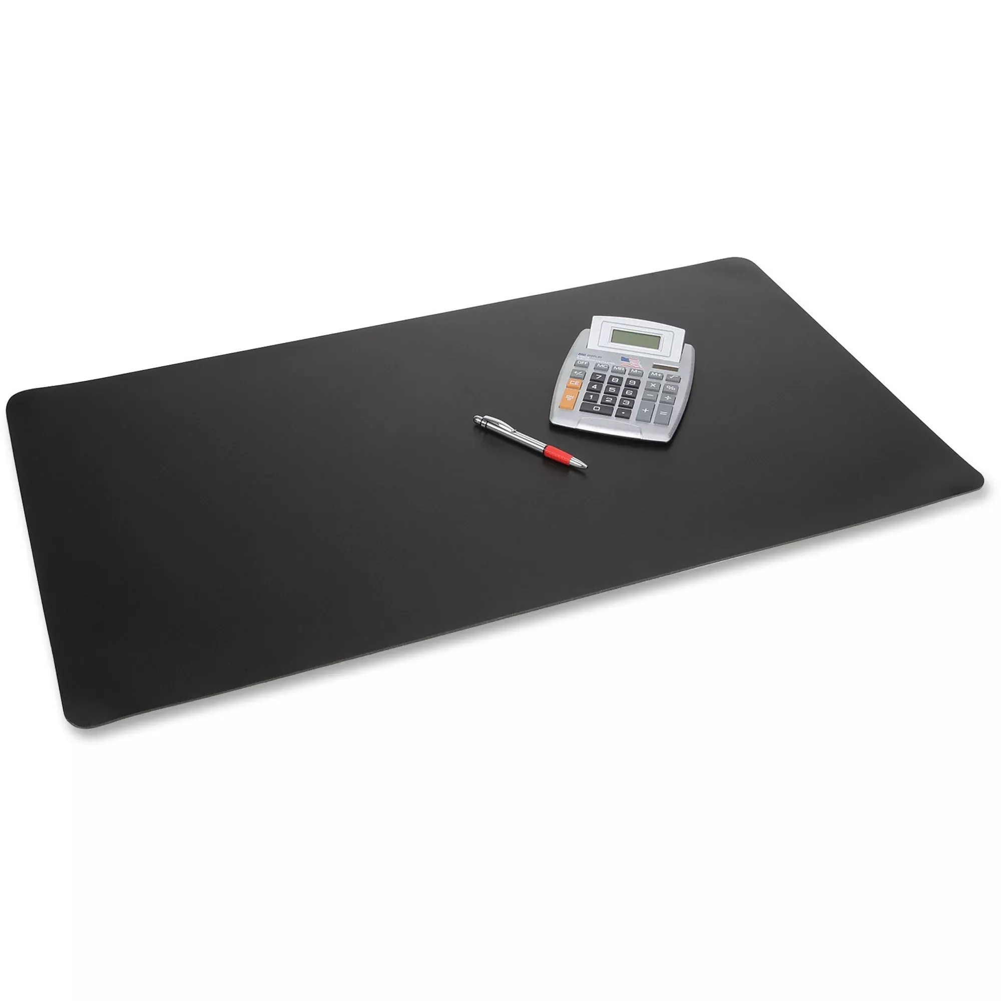 Artistic Protective Desk Pads, 20"x36", Black