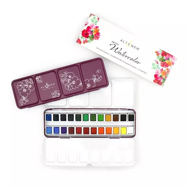 Artists Watercolor 24 Pan Set*