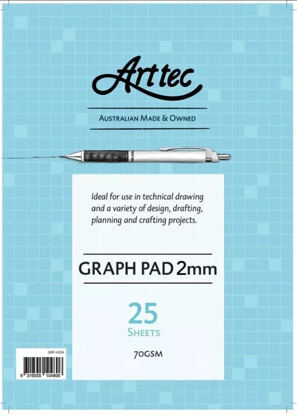Arttec Graph Pad 70gsm 2mm A2 (discontinued)