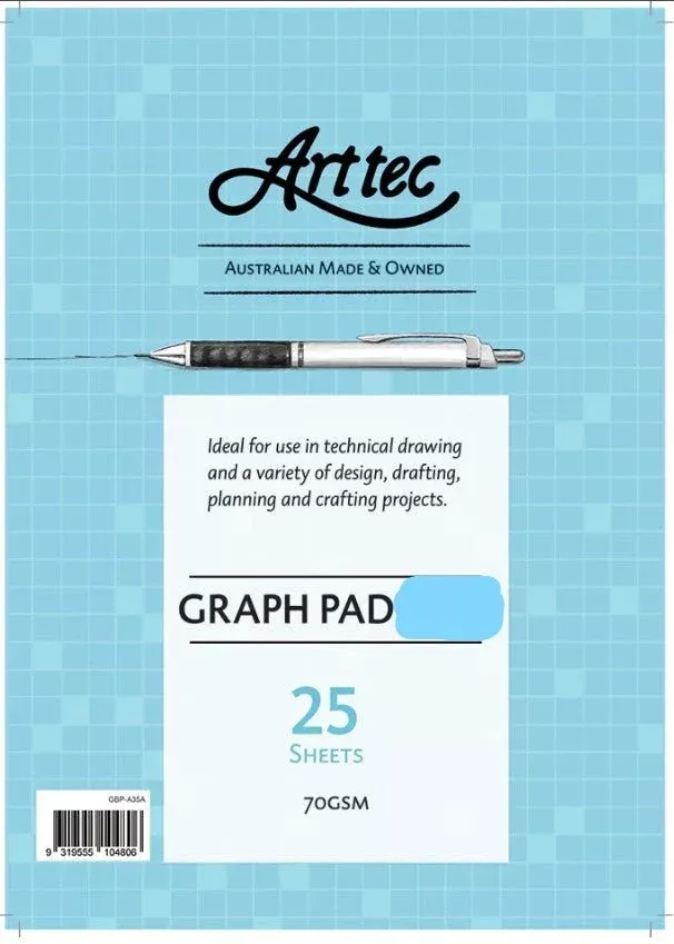 Arttec Graph Pad 70gsm 5mm A2 (discontinued)