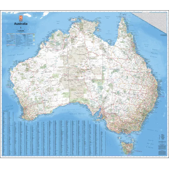 Australia Mega Map