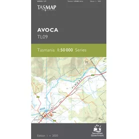 Avoca 1:50k Topo Map